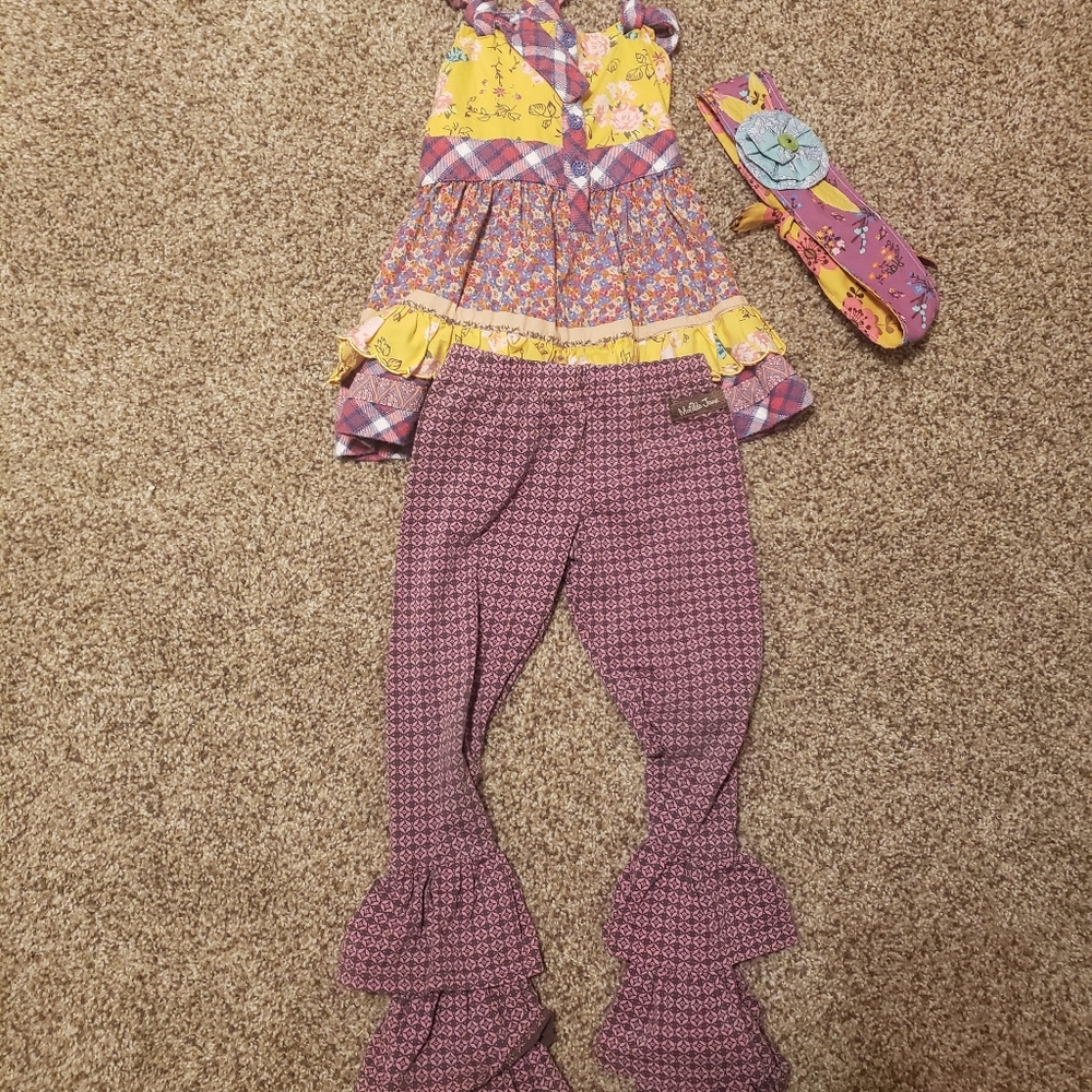 Matilda Jane outfit with headband